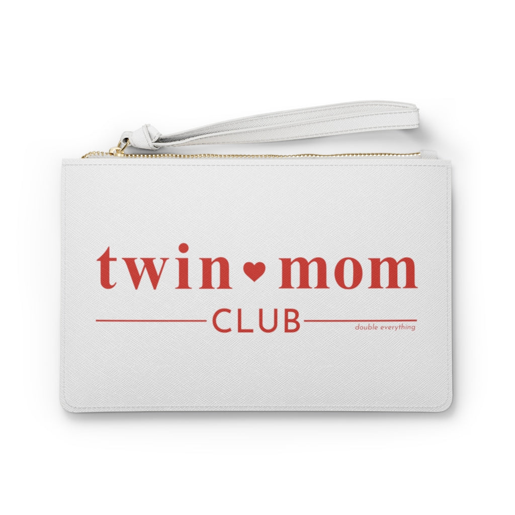 Twin Mom Club Clutch Bag