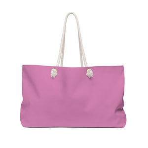 Twin Mom Club Weekender Bag Pink