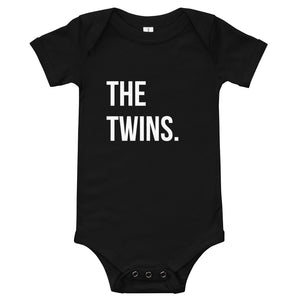 The Twins Baby short sleeve one piece