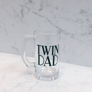 Twin Dad Beer Mug