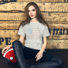 Load image into Gallery viewer, Twin Mama Flag Short-Sleeve T-Shirt